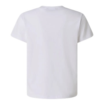 T-shirt bianca con logo per bambini The North Face NF0A8G1WFN4 FN41 