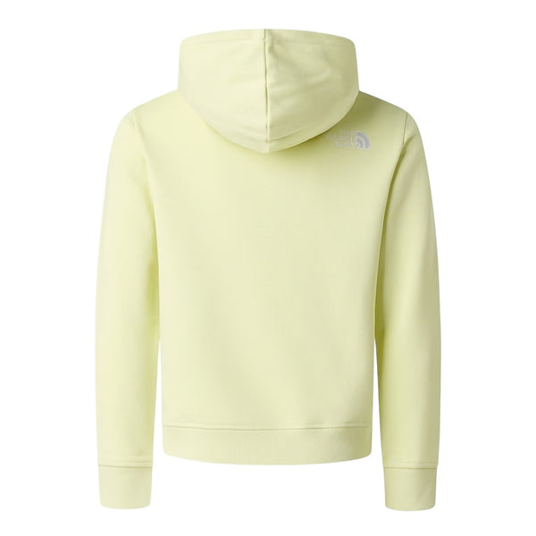 Felpa con cappuccio limone con logo per bambini The North Face NF0A8GR8G6O G6O1 