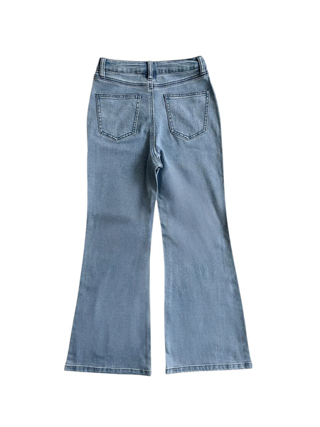 Jeans in denim blu medio per bambina Twin set 261GJ2062 03451 