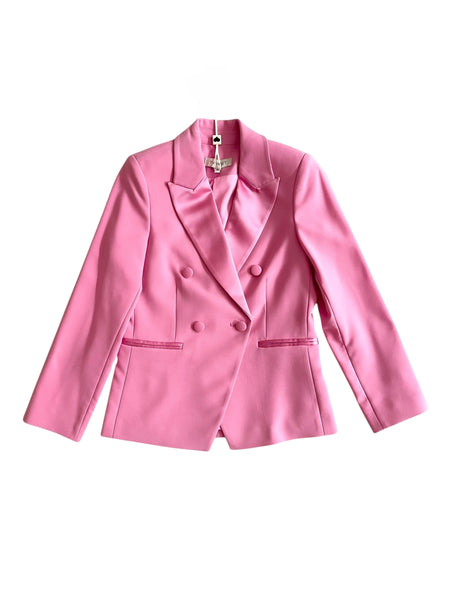 Giacca rosa per bambina Twin set 261GJ2Q55 07207 