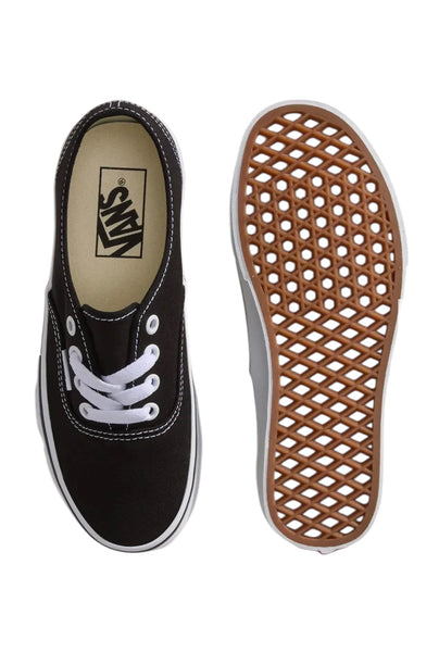 Sneakers Authenthic nera per bambini Vans VN000E9BLA1 BLACK 