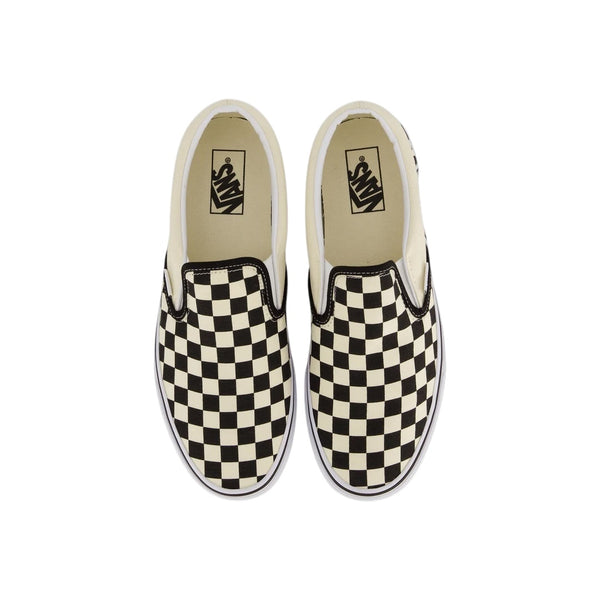 Slip-On nera e bianca per bambini Vans VN000EYBWW1 BLKWH 
