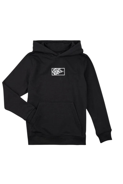 Felpa nera con logo per bambino Vans VN000RBDBLK1 BLACK 