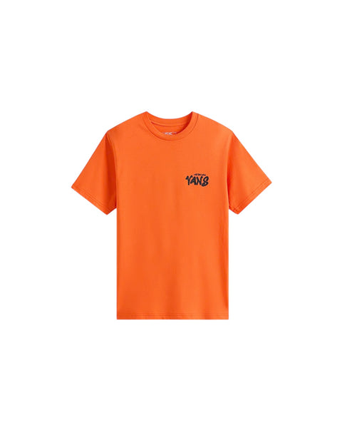 T-shirt arancione con logo per bambino Vans VN000VY7FLM FLAME 