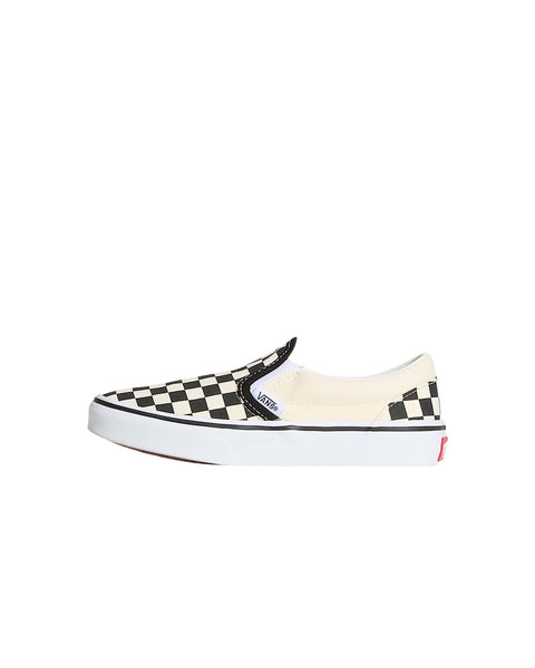 Classic Slip-On bianca e nera per bambini Vans VN000ZBUEO11 BLACK/WHITE 