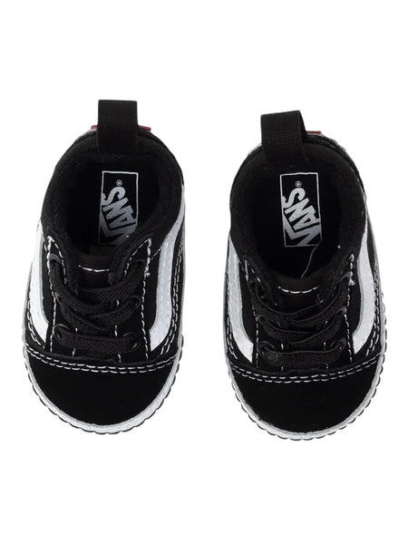 Sneakers nera con logo neonati Vans VN0A3U8K6BT1 BLACK 