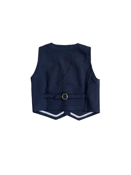 Gilet blu per neonato e bambino Zhoe & Tobiah DSE3 11 