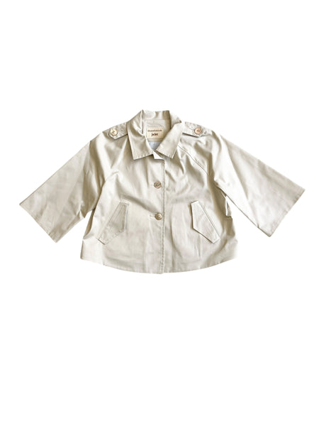 Trench corto beige per neonata e bambina Zhoe & Tobiah IMP1 45 
