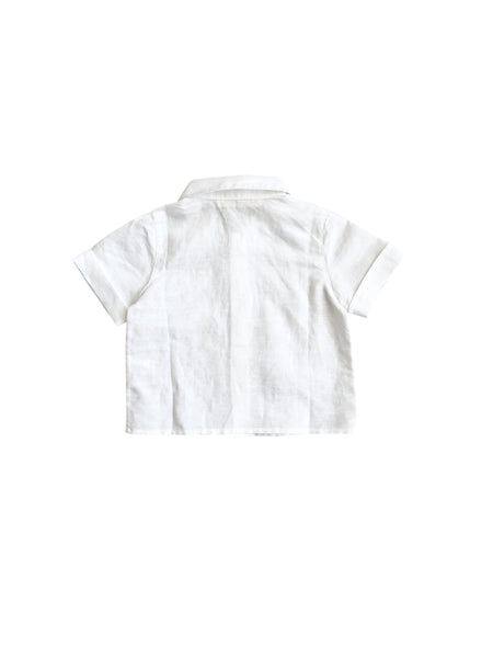 Camicia bianca per neonato Zhoe & Tobiah NEN1 1 
