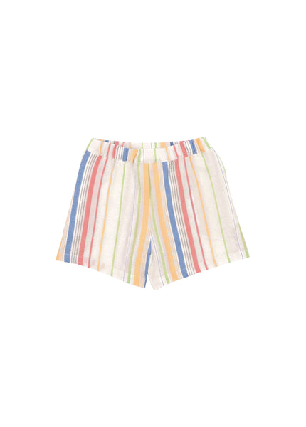 Short a righe multicolor per bambino