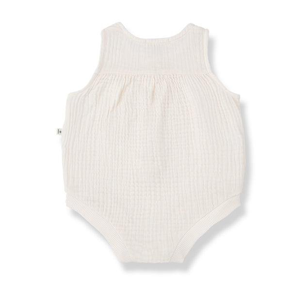Pagliaccetto panna per neonato