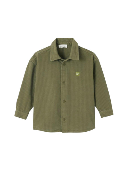 Camicia kaki per neonati e bambini American Vintage KRYG06A KHAKI 