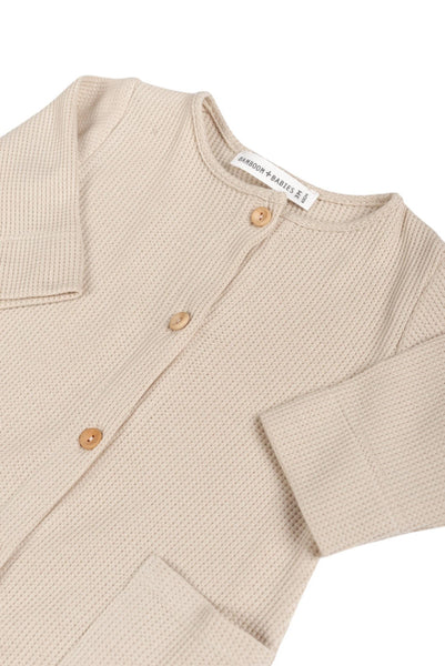 Tutina beige per neonata Bamboom 1156TE00072 ALMOND CREAM 