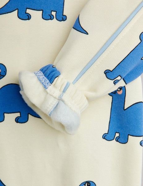 Felpa panna con stampa all over per neonati e bambini Mini Rodini 2572011411 OFFWHITE 