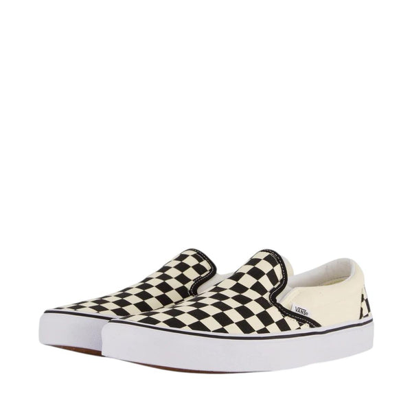 Slip-On nera e bianca per bambini Vans VN000EYBWW1 BLKWH 