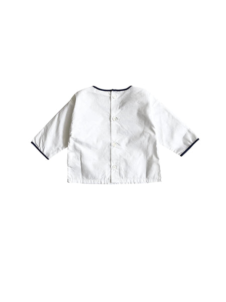 Camicia bianca per neonato Babe & Tess 03.618090 130 