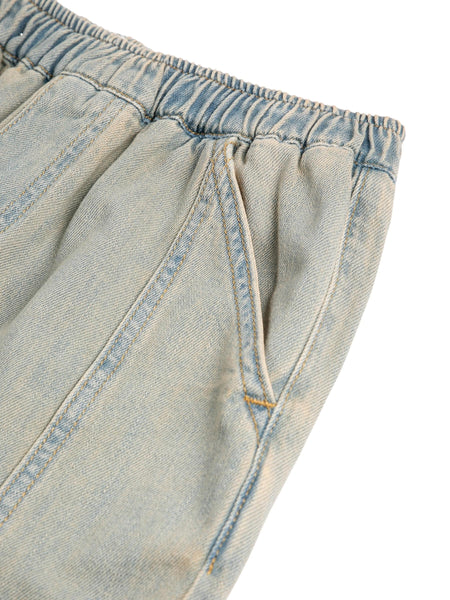 Jeans in denim slavato per neonato e bambino Bobo Choses B126AC098 UNI 