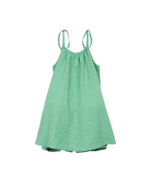 Abito verde per bambina Play up 4AS10905 P7215 