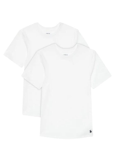 Set 2 t-shirts bianche con logo per bambino Ralph Lauren Kids 9P5006 001 