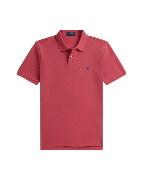 Polo rossa con logo per bambino Ralph Lauren Kids 323703632511 NANTUCKET RED 