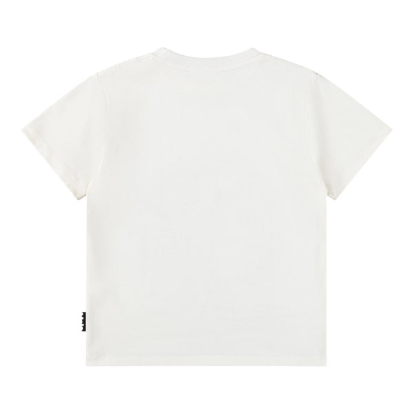 T-shirt bianca con stampa per bambino Molo RILEY 9879 