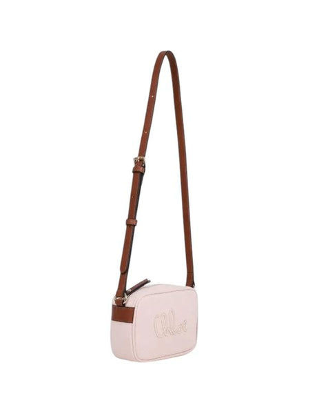Borsa rosa con logo per bambina Chloé C20876 46J 