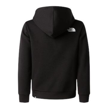 Felpa nera con logo per bambini The North Face NF0A8GR4JK3 JK31 