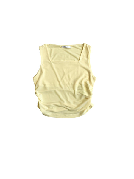 Top giallo per bambina Lulù by Miss Grant LL4427 GIALLO 