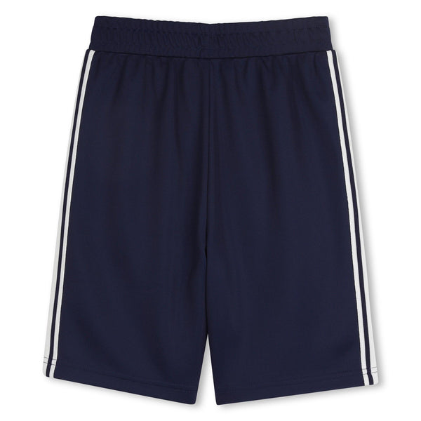 Bermuda blu con logo per bambino Kenzo K61695 84N 
