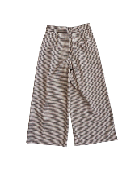 Pantalone pied de poule camel per bambina Twin set 252GJ2104 12717 
