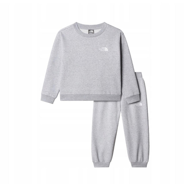 Completo grigio con logo per neonati e bambini The North Face NF0A8EFMDYX GREY 