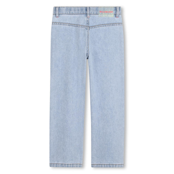 Jeans in denim chiaro con strass per bambina BILLIEBLUSH U21878 Z18 