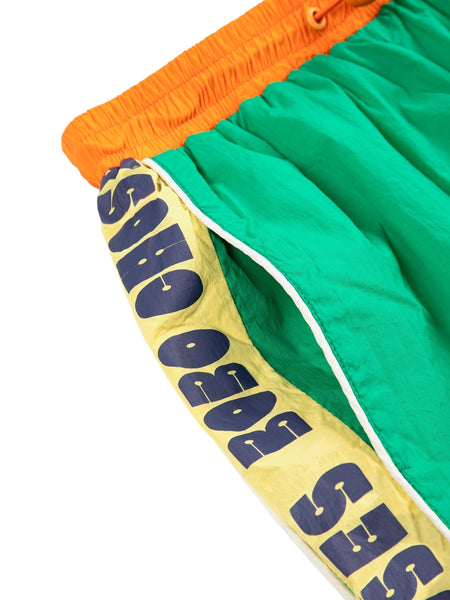 Costume color block multicolor con logo per neonato e bambino Bobo Choses B126AC074 UNI 