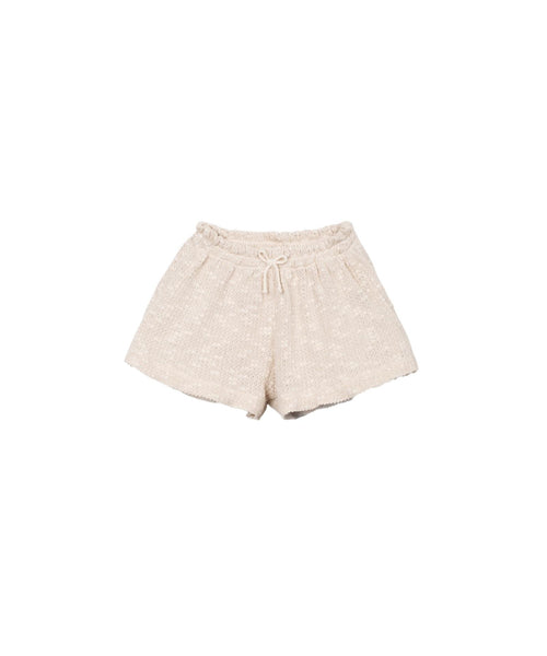 Short in maglia beige per bambina Play up 4AS11700 P0088 