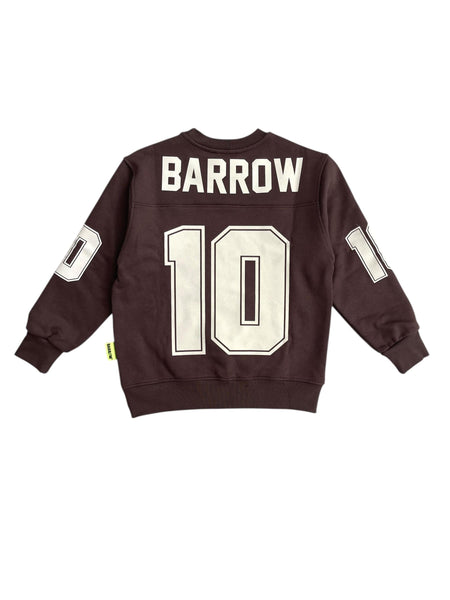 Felpa marrone con stampe per bambini Barrow F5BKJUSW066 308 