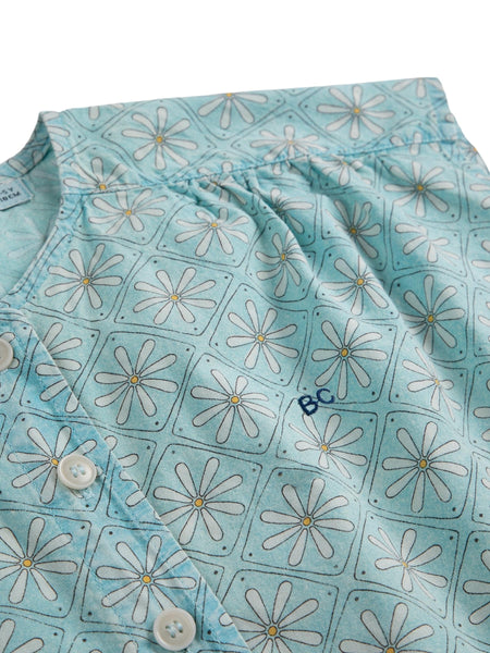 Camicia con stampa mosaico all over per neonata e bambina Bobo Choses B126AC032 UNI 