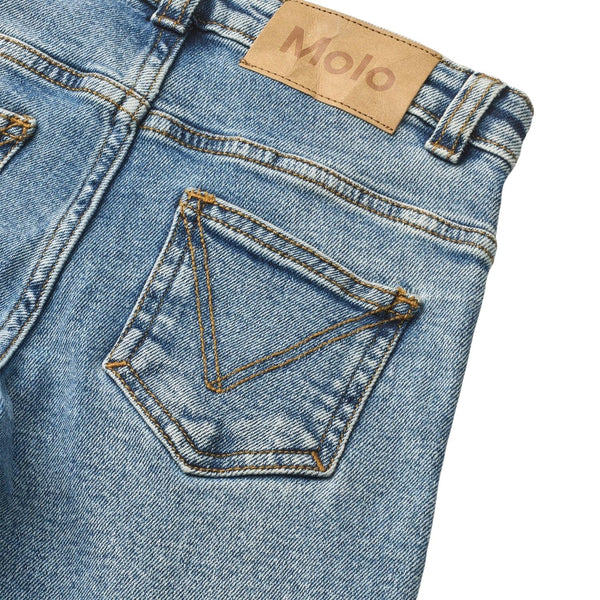 Jeans in denim blu per bambina Molo ASTA 1106 