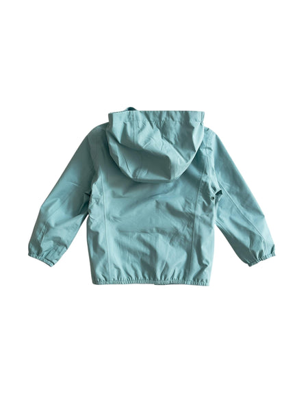 Giubbino con cappuccio verde per neonati e bambini K-WAY K2148NW WIC 