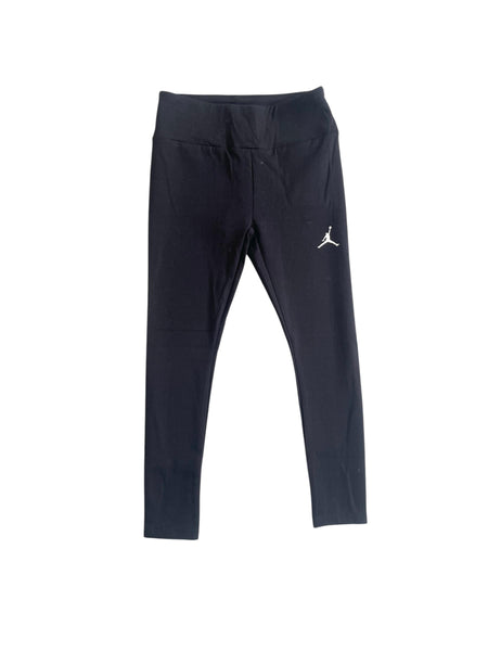 Leggings nero con logo per bambina Jordan 45D296 023 
