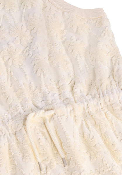 Abito beige con motivi in spugna per bambina Molo CAMDEN 9530 