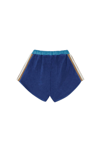 Shorts in spugna blu per bambini The Campamento TC-SS26-82 BLUE 