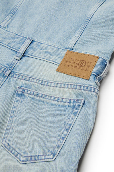 Abito in denim per bambina MM6 Maison Margiela M60940 M601 