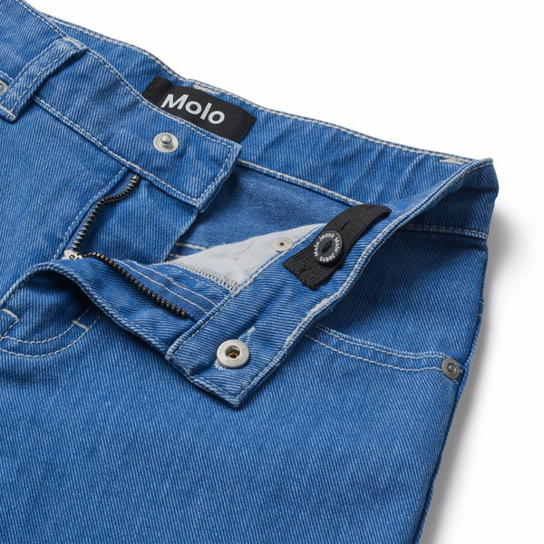 Jeans in denim indaco per bambini Molo AIDEN 5653 