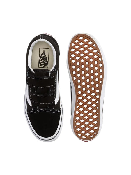 Sneakers Old Skool nera per bambini Vans VN000VHE6BT1 BLACK 