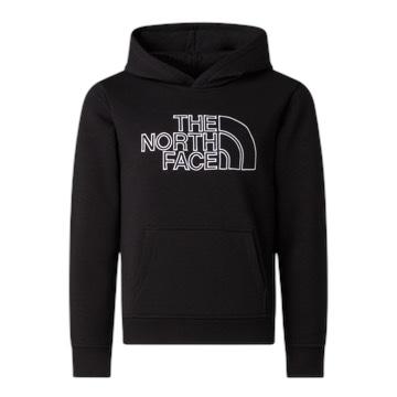 Felpa nera con logo per bambini The North Face NF0A8GR8JK3 JK31 