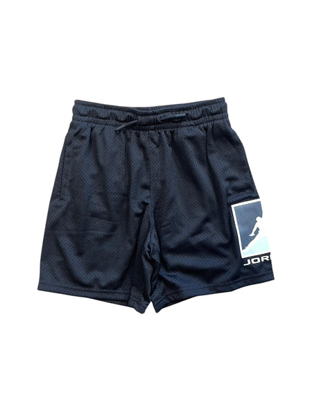 Shorts nero con logo laterale per bambino Jordan 95F475 023 