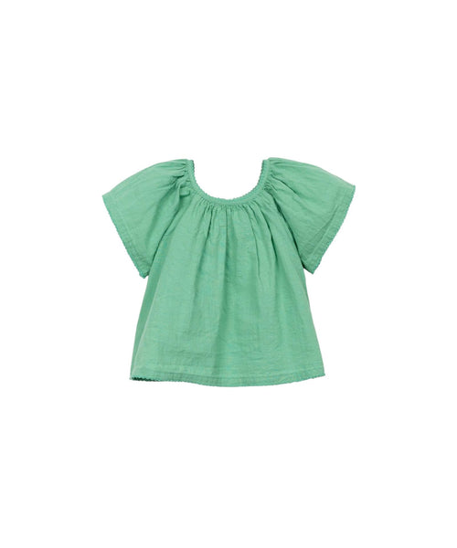 Blusa verde per bambina Play up 4AS10902 P7215 