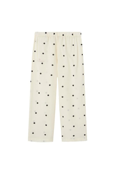 Pantalone panna a pois neri per bambina The Animals Observatory S26043 221_AP 