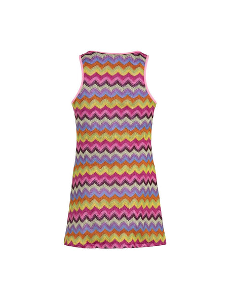 Abito a fantasia multicolor per bambina F**K FJ26-SG0616MC MULT 