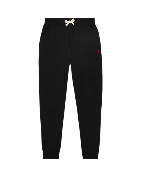 Pantalone in felpa nero con logo per bambino Ralph Lauren Kids 323720897002 BLACK 
